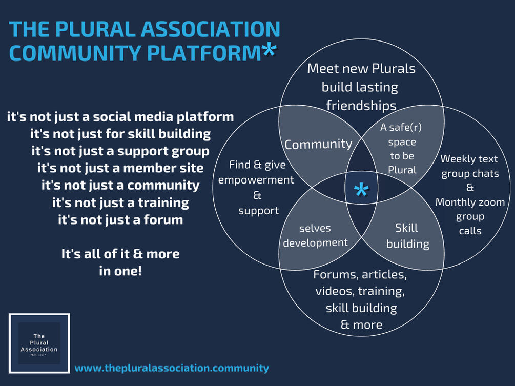 The Plural Association Community Platform, it's not just a social media platform, it's so much more